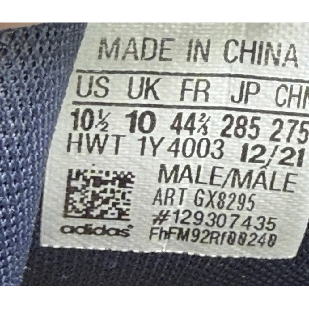 Adidas X9000L1 Shadow Size 20.5 Navy Orange Sneaker No box.
